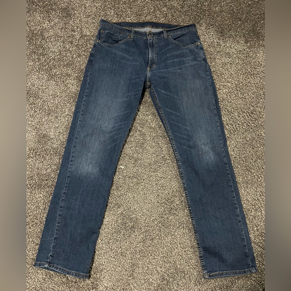 Levi's 559 Relaxed Straight Stretch Blue Medium Dark Wash W35 L34